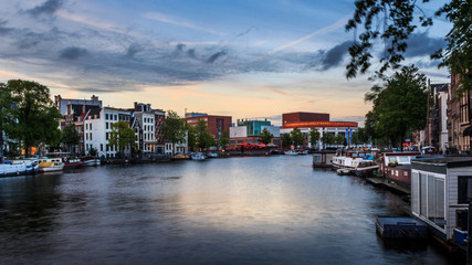 Fototapeta premium city of amsterdam