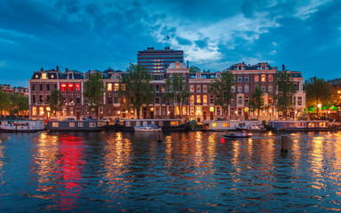 Obraz premium city at night