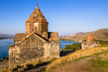 Sevanavank (monastery complex at the Lake Sevan) in Armenia