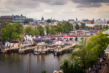 Obraz premium amstel river
