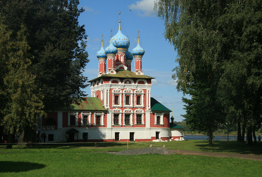 Church of Tsarevich Dmitry on the Blood in Uglich city, Russia