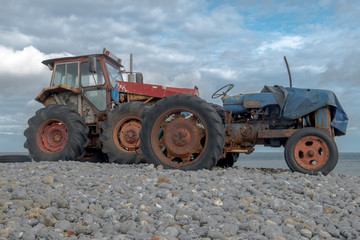 Obraz premium Tractors