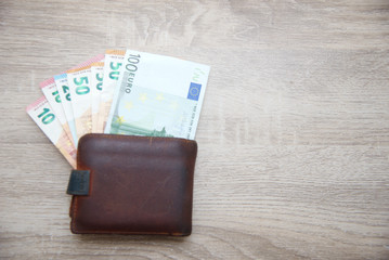 euro money cash business debt public background.Money bills in Euros. Money used to buy in the market, to invest in companies, industries. The banks use it to leave it and earn more money.