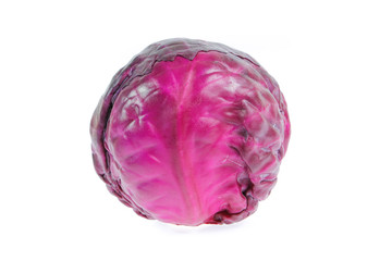 Fototapeta premium red cabbage isolated on white
