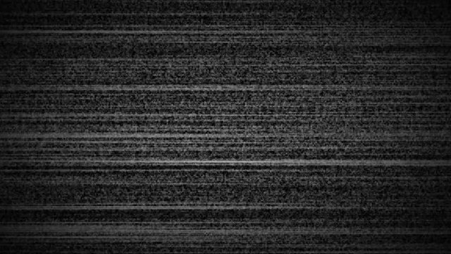 Display Television with noise grain background. No channel signal. Digital glitch.