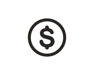 Money dollar icon symbol vector