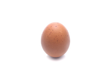 Eggs isolated on white background