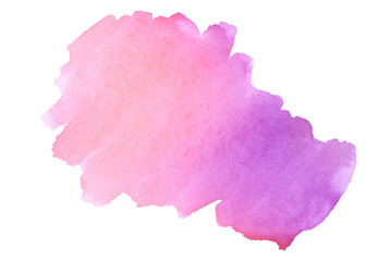 Multicolor watercolor in pastel tones. Isolated place with divorces and borders. Frame with copy space for text.