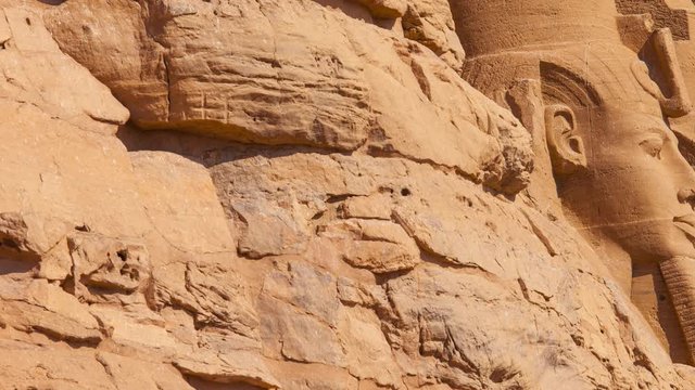 Gran Templo de Abu Simbel, Abu Simbel, Valle del Nilo, Egipto.