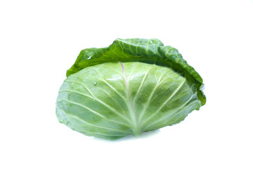 cabbage isolated on white background