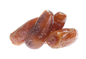 Dates palm isolated on white background