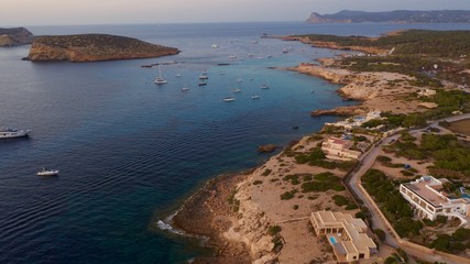 Vista des del Dron Ibiza 