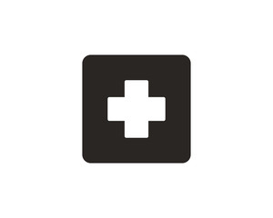 Medical cross icon symbol vector