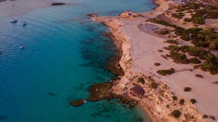 Obraz premium Gente disfrutando del Mar 