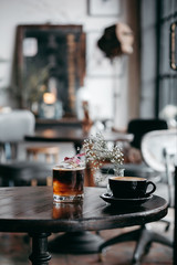coffee in cafe