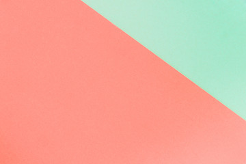 Colorful of pastel red and green paper background