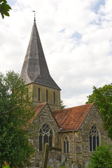 Fototapeta na wymiar St. James Church, Shere, Surrey, England