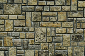 Beautiful stone wall, modern fences trends