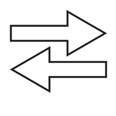 arrow for white backround