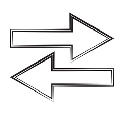 arrow for white backround