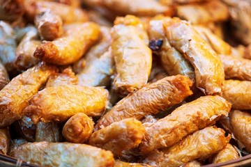 corn​ guangjian​ (fried​ corn​​ rolls) Thai local street food