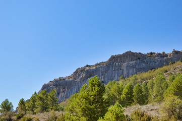 Fototapeta na wymiar Landscape in the mountain in summer