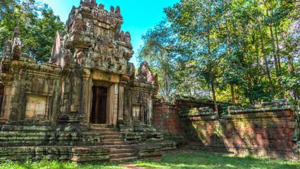 Fototapeta na wymiar Photos from the ruins of Ankor Wat