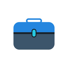 Brief Case Icon. Flat style vector EPS.