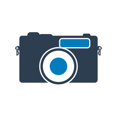 Camera Icon. Flat style vector EPS.