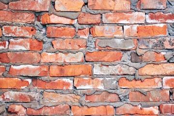 old red brick wall, Wallpaper, background, picture