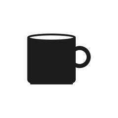 Water Mug Icon. Flat style vector EPS.