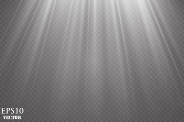 Vector Spotlights. Scene. Light Effects.