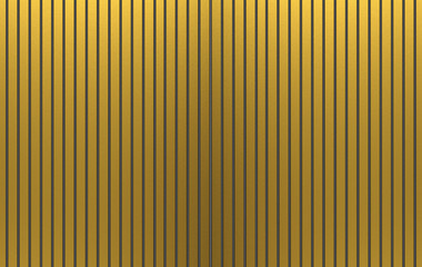 3d rendering. luxurious Gold bars pattern wall texture background.