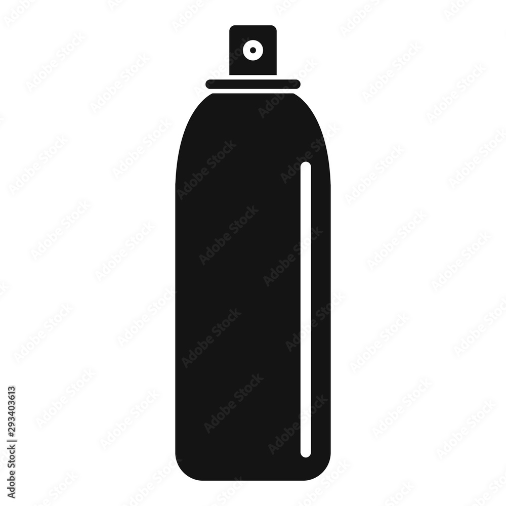 Poster deodorizer icon. simple illustration of deodorizer vector icon for web design isolated on white back