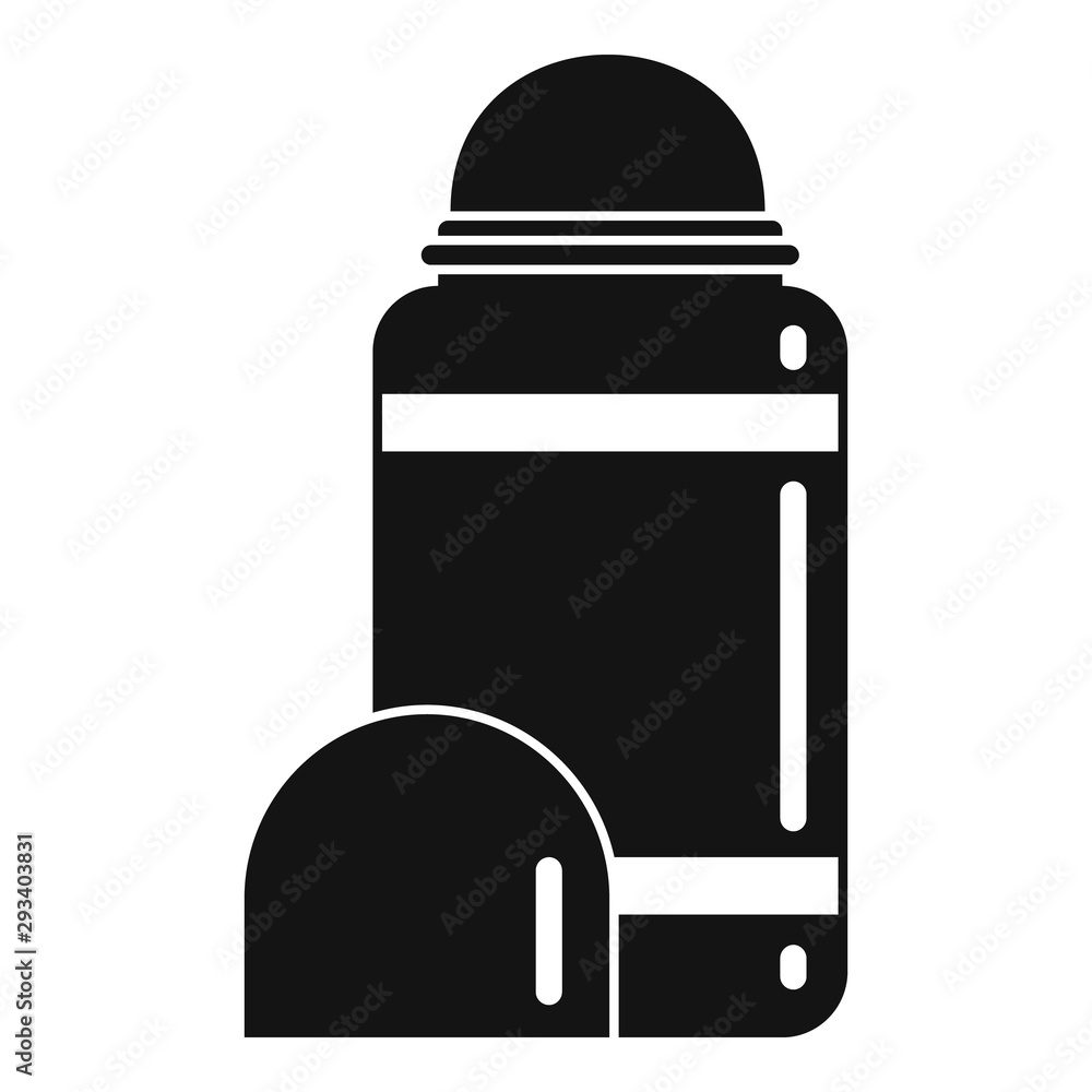 Poster skin roll stick icon. simple illustration of skin roll stick vector icon for web design isolated on 