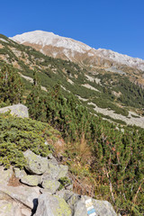 Landscape with Vihren Peak, Pirin Mountain