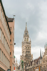 Fototapeta premium MUNICH, GERMANY- June 25, 2018: Street view of downtown Munich, Germany.