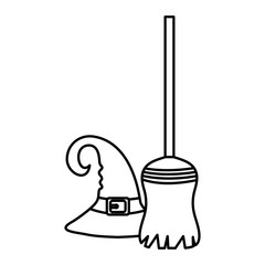 trick or treat - happy halloween line style