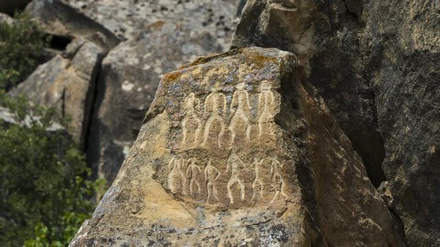 Gobustan Rock Art Cultural Landscape, World Heritage Site, Unesco, Azerbaijan, Middle East