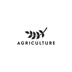 Agriculture Logo Template, hipster, modern, elegant, simple, circle, square, classic, vintage