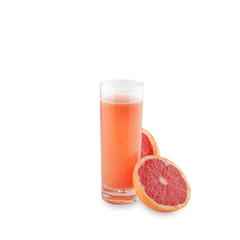Freshly squeezed grapefruit juice. Healthy food.