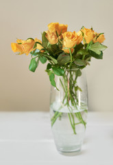 roses for mother's day, template card for March 8