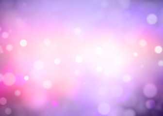 Flickering Bokeh Lights Holiday Background