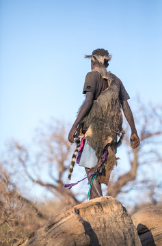 Hadzabe Man In The Nature