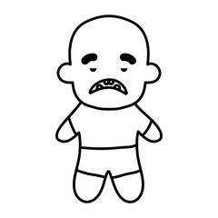 trick or treat - happy halloween line image