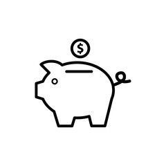 piggy bank icon