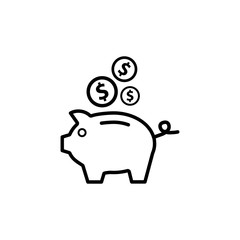 piggy bank icon