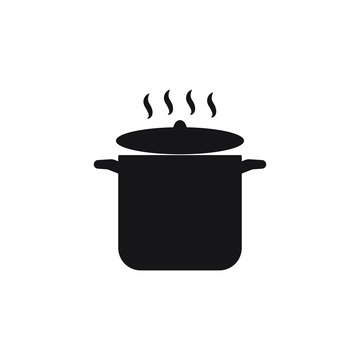 Food stream icon. Cooking or boiling sign. Vector illustration