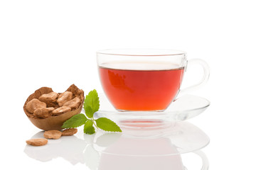 Monk fruit and aztec sweet herb tea.