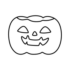 trick or treat - happy halloween line style